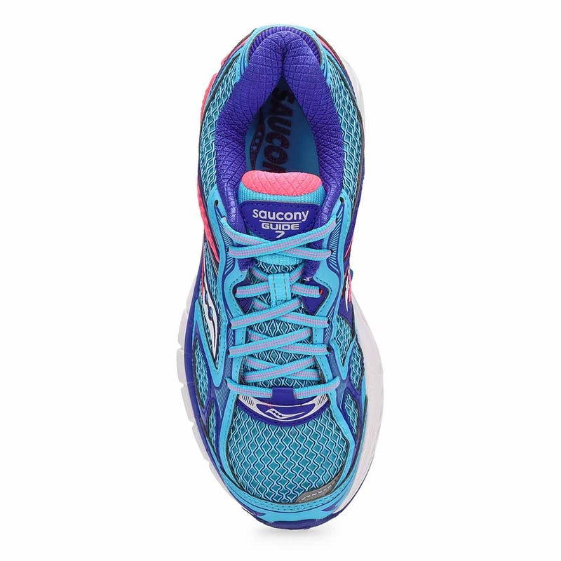 Women's  ProGrid Guide 7 Lace Up Sneaker - White/D