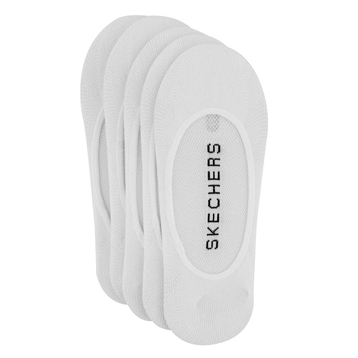 Women's Microfiber Superlow Liner 5 Pack -White