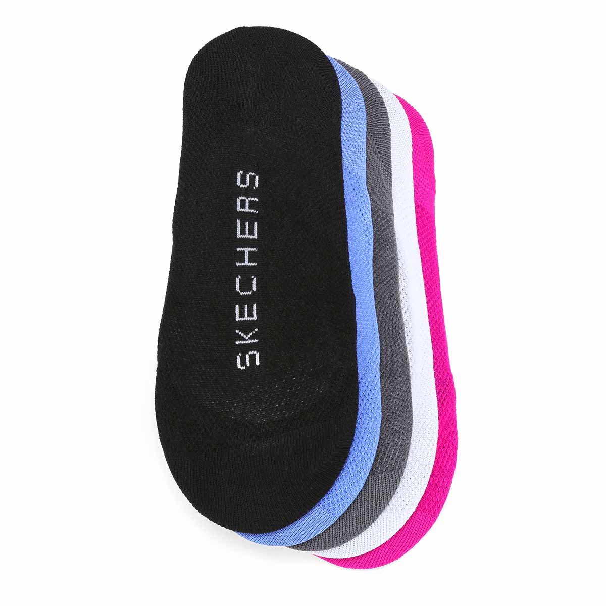 Lds Microfiber Superlow Liner 5 Pack - Black/Grey/Pink