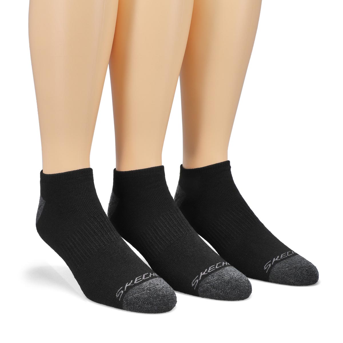 Skechers Men's No Show Full Terry Sock 6 Pack | SoftMoc.com