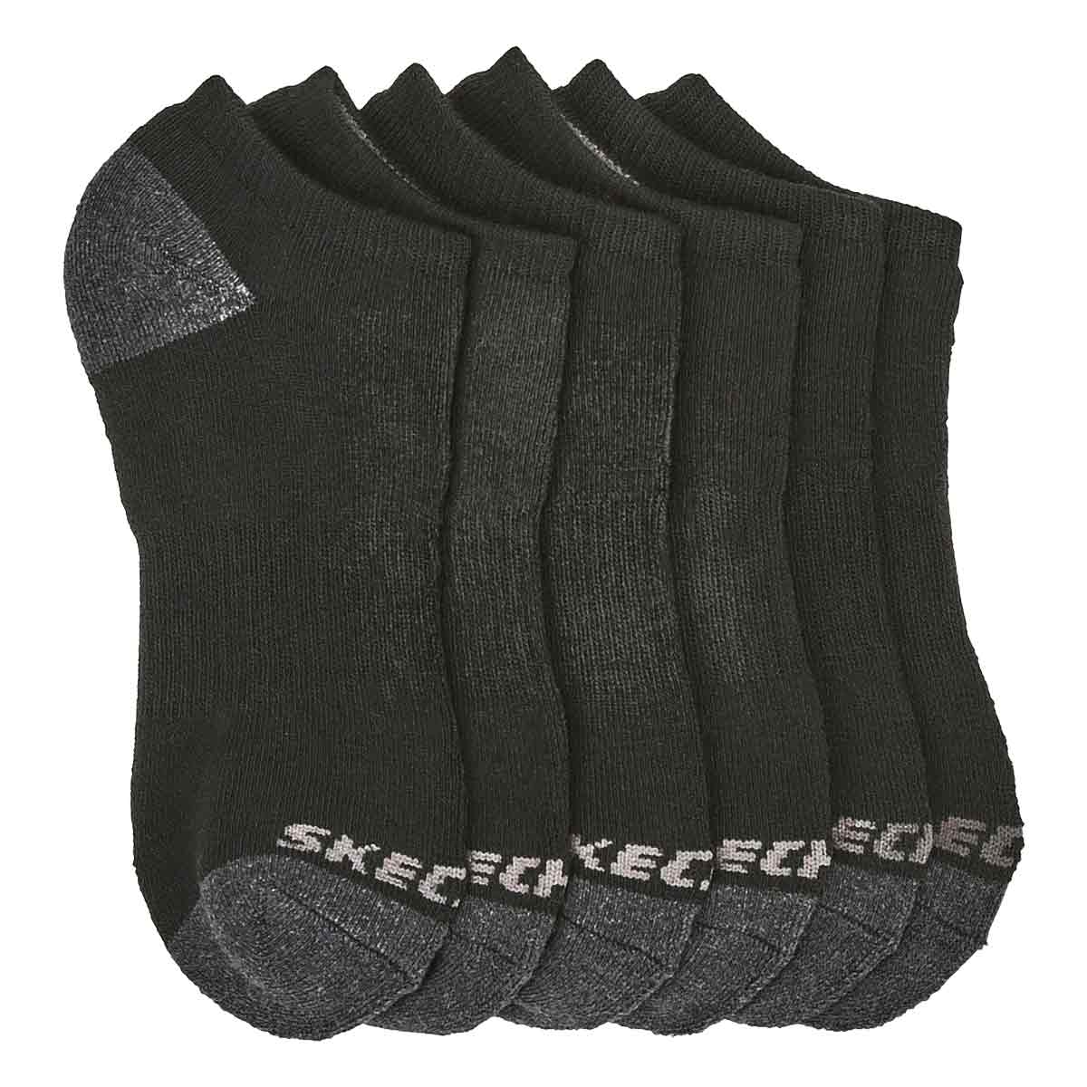 Boys' No Show Full Terry Sock - 6 pack