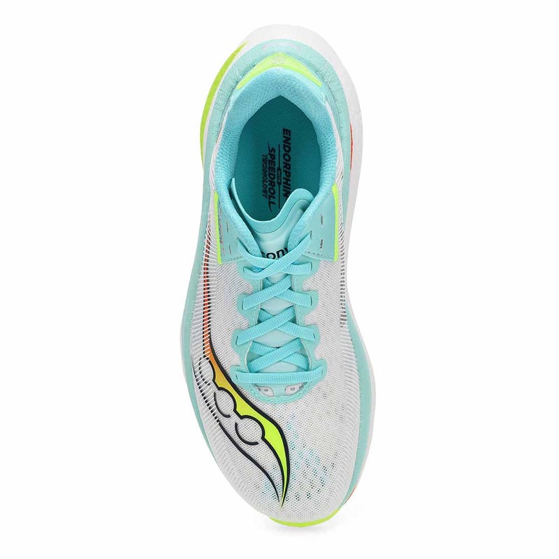 Women's Endorphin Azura Performance Sneaker - White/Splash