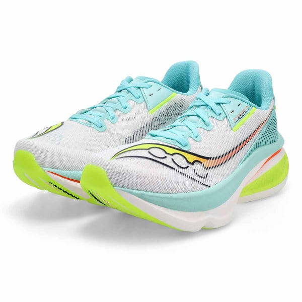 Women's Endorphin Azura Performance Sneaker - White/Splash