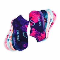 Girls' LOW CUT NON TERRY multi socks - 6 pk