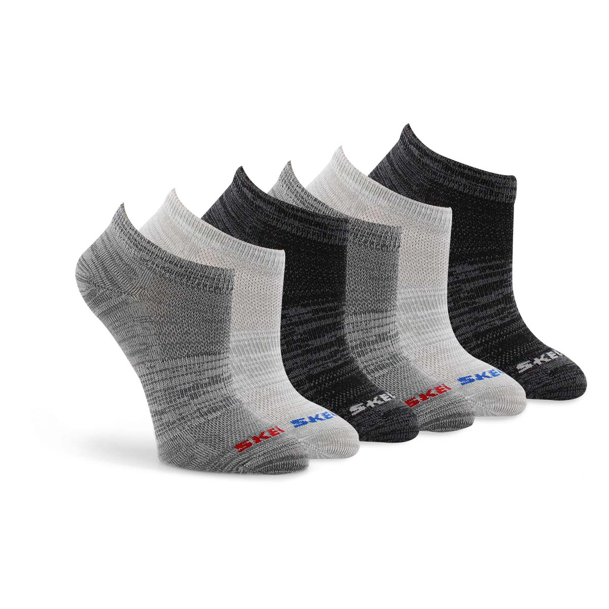 Boys' Low Cut Non Terry Sock 6 Pack - Multi