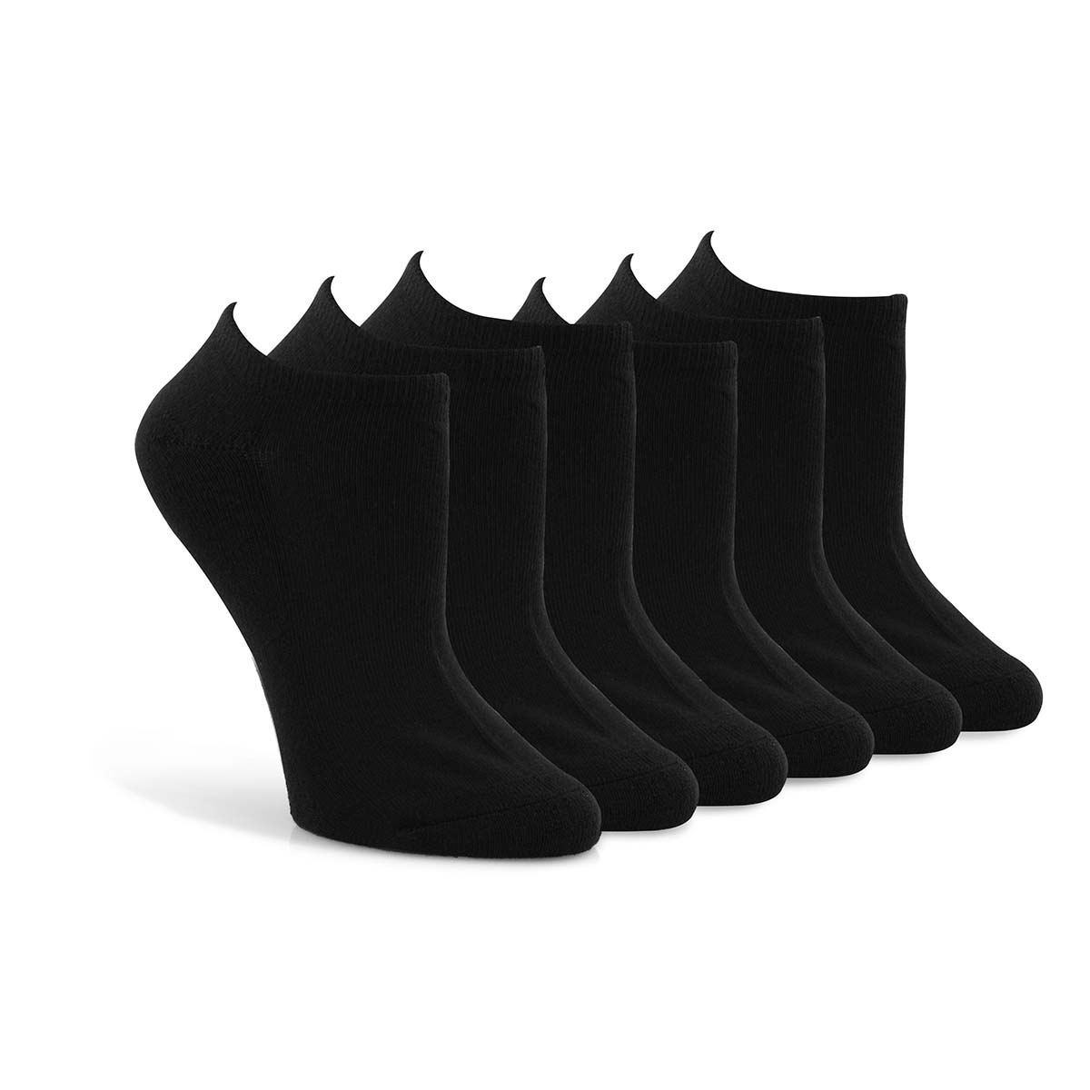 SoftMoc Women's No Show TC Blend Sock 6 Pack