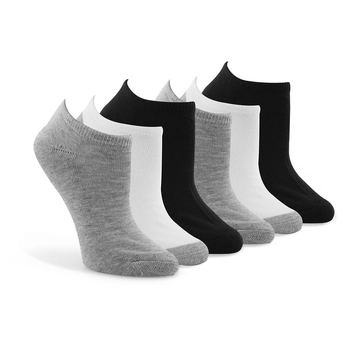 SoftMoc Women's No Show TC Blend Sock 6 Pack