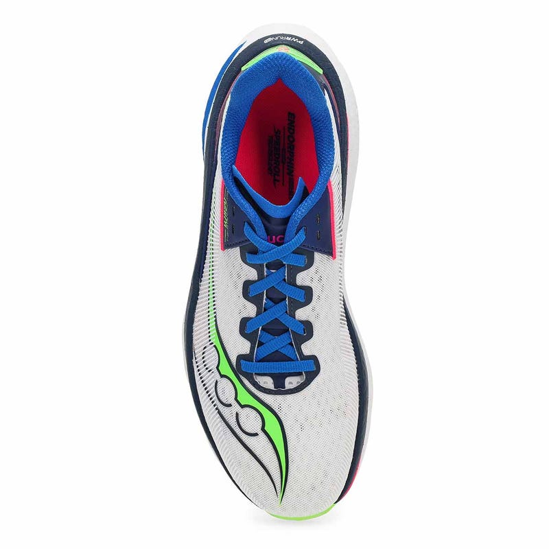 Men's Endorphin Azura Performance Sneaker - White/Navy