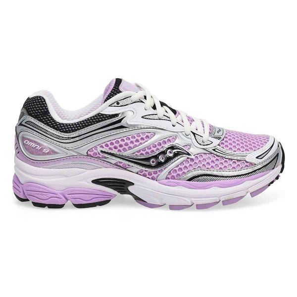 Women's  ProGrid Omni 9 - OG Lace Up Sneaker - Lilac/Silver