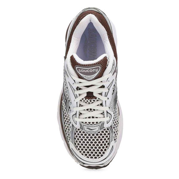 Women's  ProGrid Omni 9 - OG Lace Up Sneaker - White/Brown