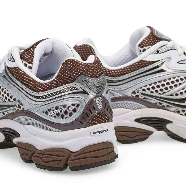 Women's  ProGrid Omni 9 - OG Lace Up Sneaker - White/Brown