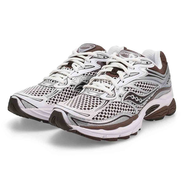 Women's  ProGrid Omni 9 - OG Lace Up Sneaker - White/Brown