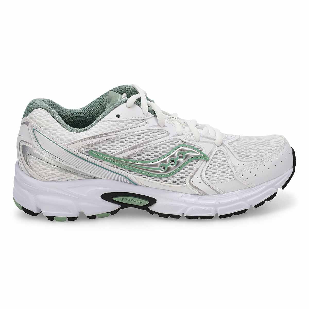 Women's Ride Millennium Lace Up Sneaker - White/Sage