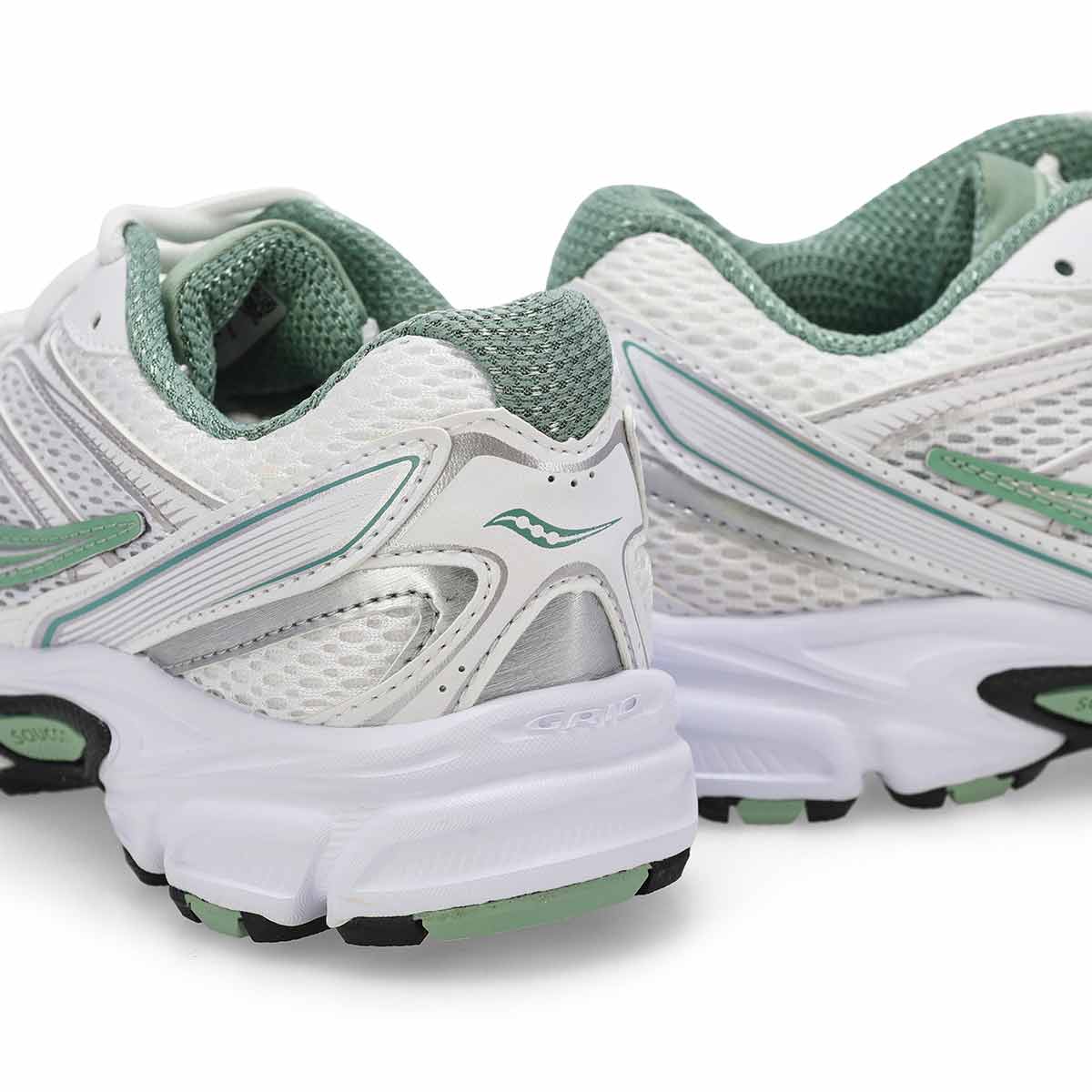 Women's Ride Millennium Lace Up Sneaker - White/Sage