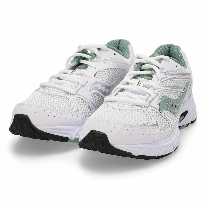 Women's Ride Millennium Lace Up Sneaker - White/Sage