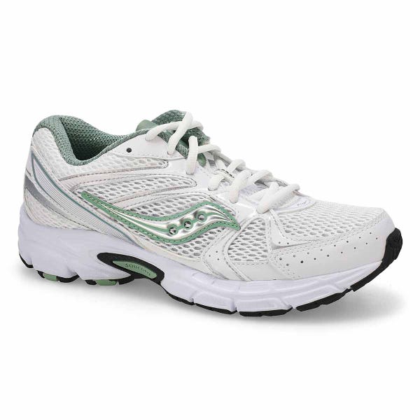 Women's Ride Millennium Lace Up Sneaker - White/Sage
