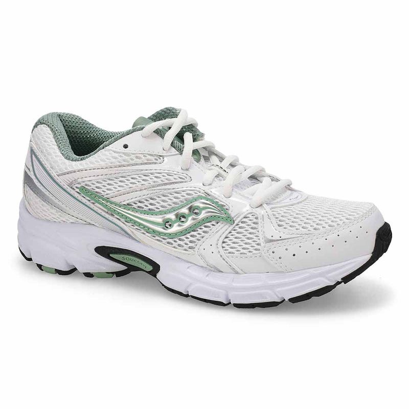Women's Ride Millennium Lace Up Sneaker - White/Sage
