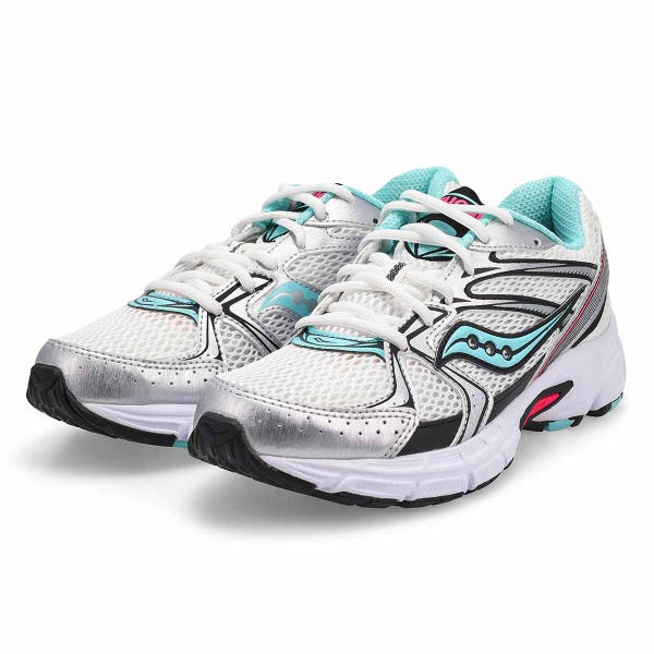Women's  Ride Millennium Lace Up Sneaker - Silver/Aqua