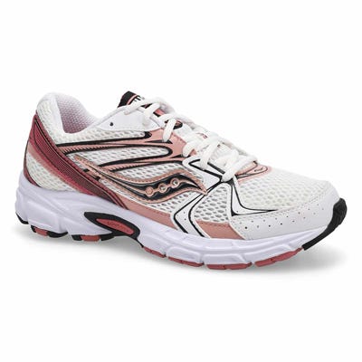 Baskets à lacets RIDE MILLENNIUM, blanc/rose, femmes