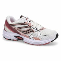 Women' Ride Millennium Lace Up Sneaker - White/Rose