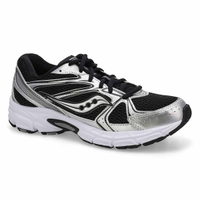 Women's Ride Millennium Lace Up Sneaker - Black/Silver