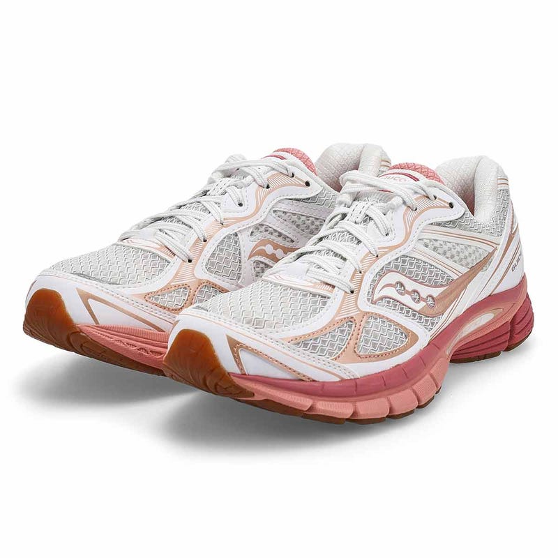 Baskets à lacets PROGRID GUIDE 7, blanc/pêche, femmes