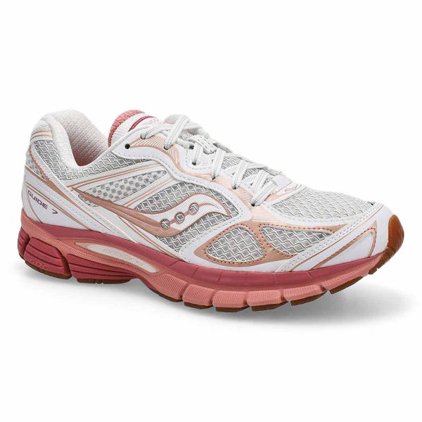 Baskets à lacets PROGRID GUIDE 7, blanc/pêche, femmes
