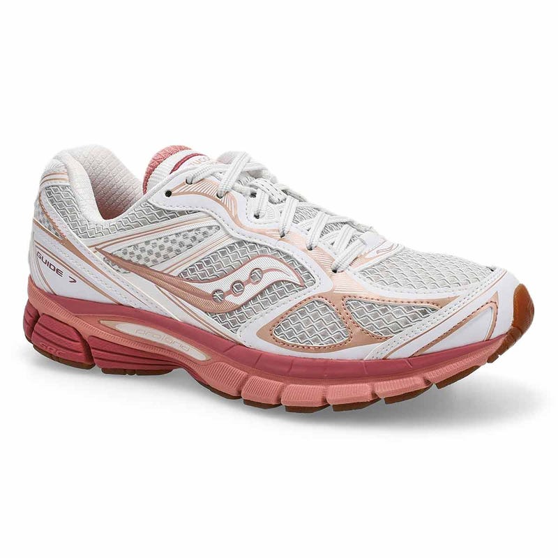 Baskets à lacets PROGRID GUIDE 7, blanc/pêche, femmes
