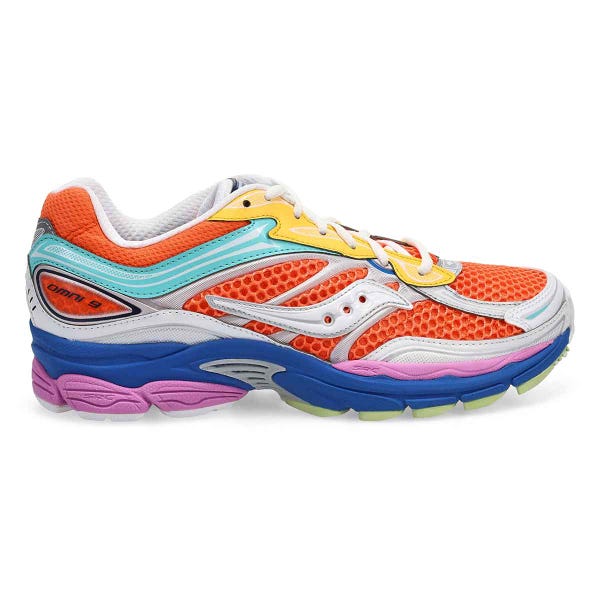 Men's ProGrid Omni 9 - OG Lace Up Sneaker - Orange/Multi