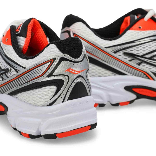 Unisex Ride Millenium Lace Up Sneaker - White/Silver