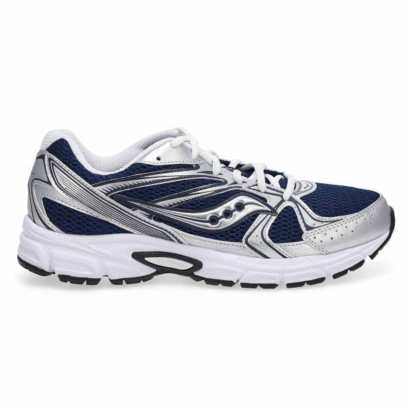 Men's Ride Millennium Lace Up Sneaker - Navy/Silver