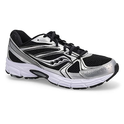 Mns Ride Millennium Lace Up Sneaker - Black/Silver