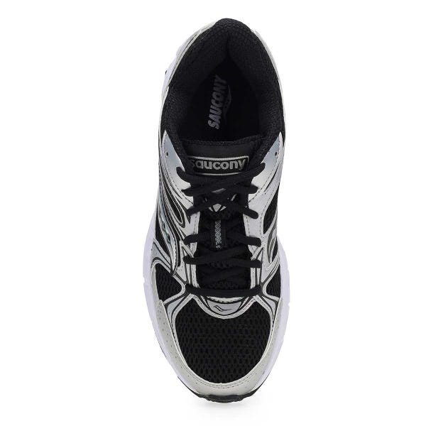 Men's Ride Millennium Lace Up Sneaker - Black/Silver