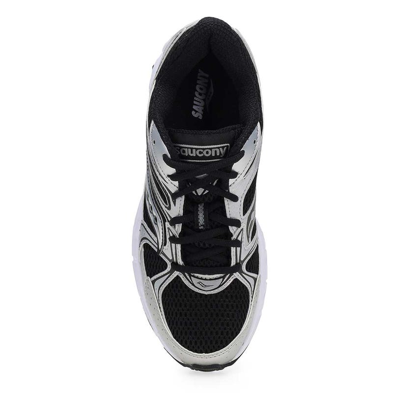 Men's Ride Millennium Lace Up Sneaker - Black/Silver