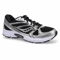 Men's Ride Millennium Lace Up Sneaker - Black/Silver