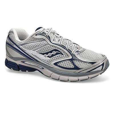 Mns ProGrid Guide 7 Lace Up Sneaker - Oyster/Navy