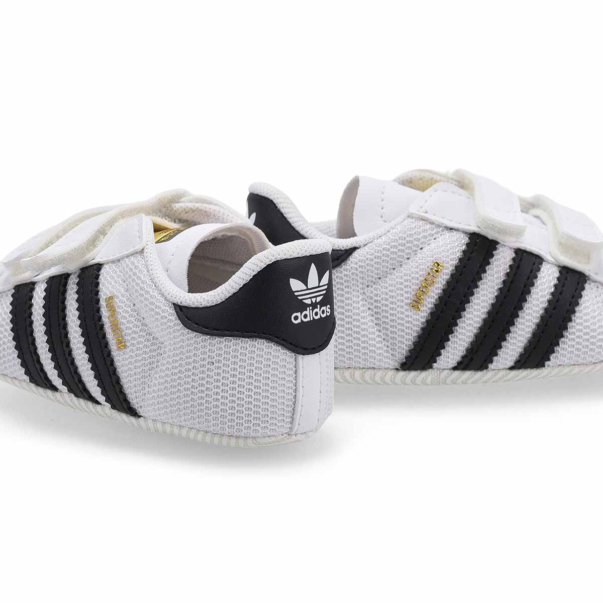 Espadrille pour bbs Superstar Crib - Blanc/Noir/