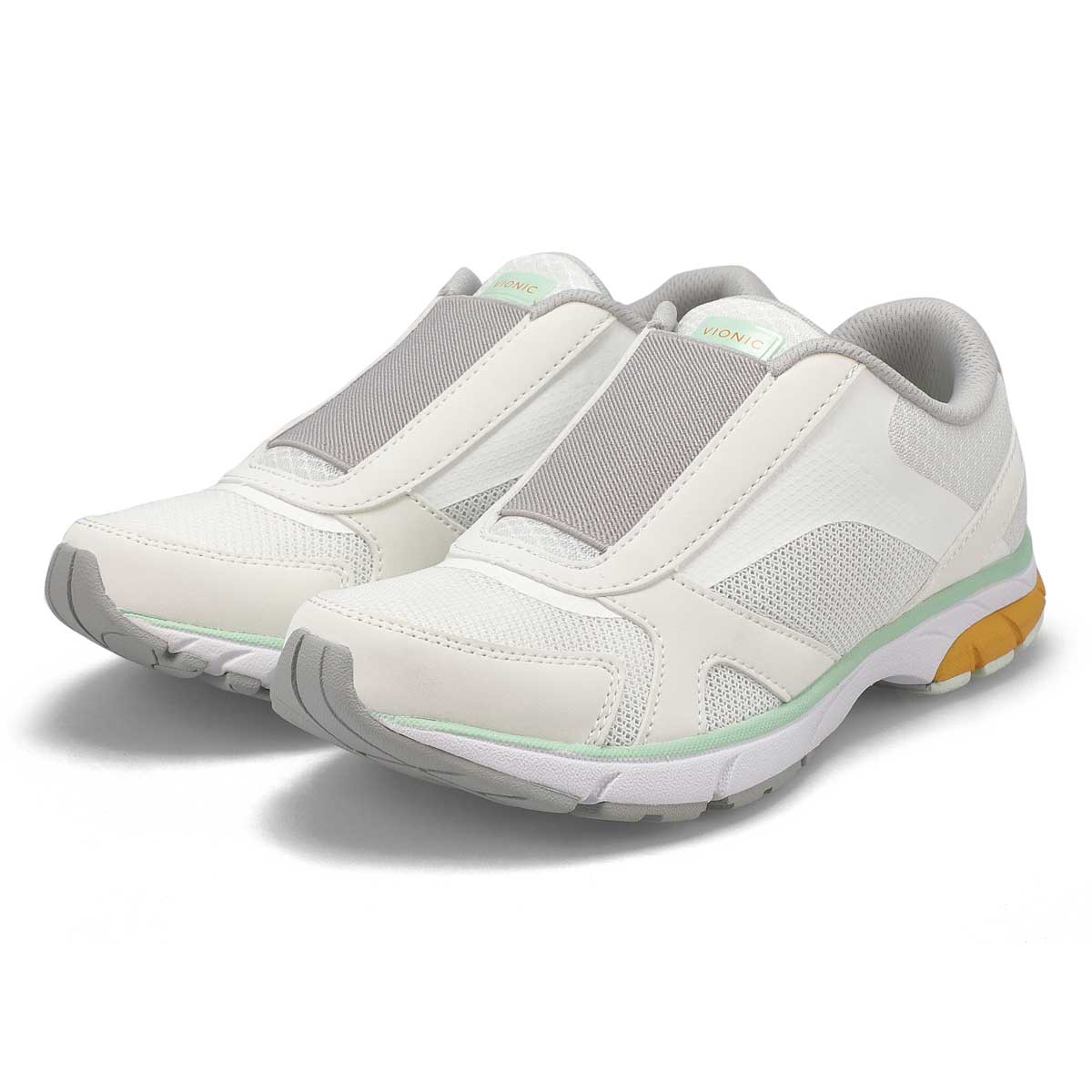 Vionic Women's Samana Sneaker - Black/Pink | SoftMoc.com