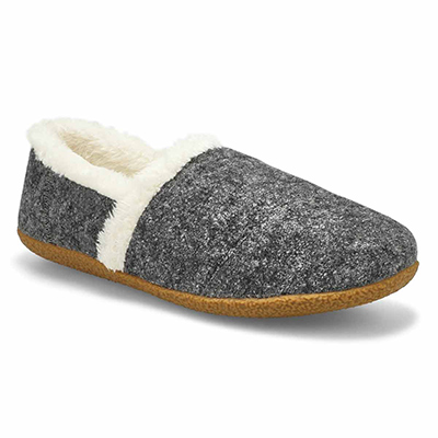 Lds Samone 2.0 Closed Back Slipper - Grey