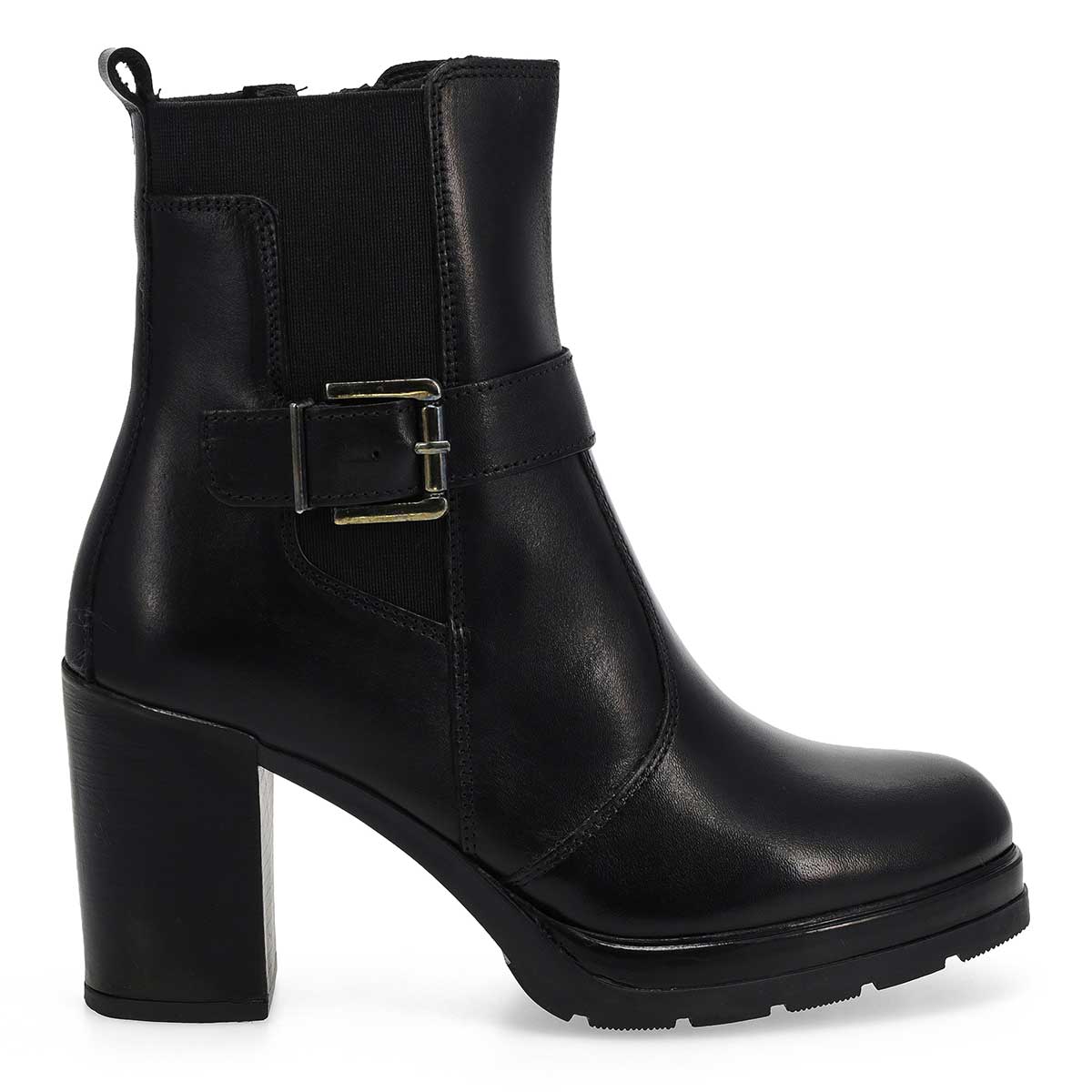 Women's  San Remo Leather Ankle Boot - Black