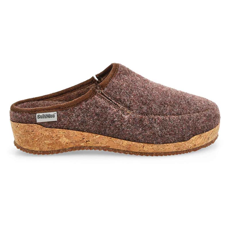 Women's Sansa2 Open Back Slipper - Chocolate