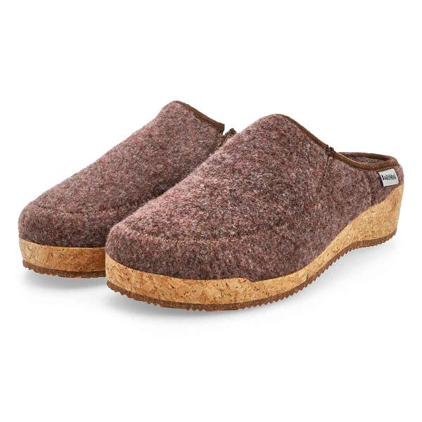 Women's Sansa2 Open Back Slipper - Chocolate