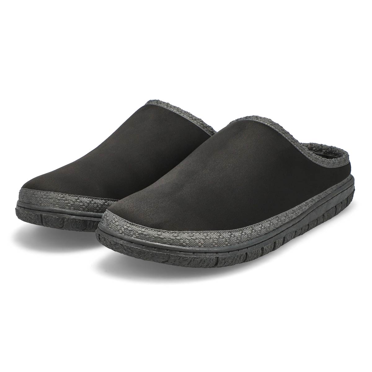 Men's Saturn Memory Foam Slipper - Black