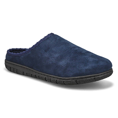 Mns Saturn Memory Foam Slipper - Navy