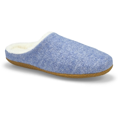 Lds Saturn 3 Open Back Slipper - Denim