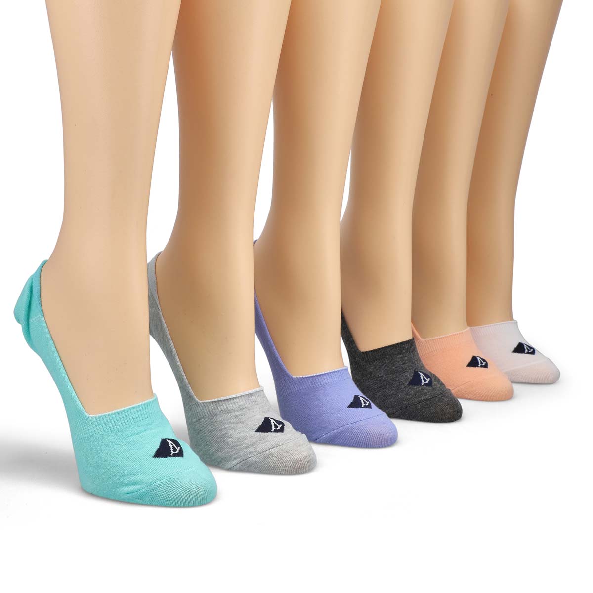 Socquettes SOLID SNEAKER LINER, femmes - 6 paires