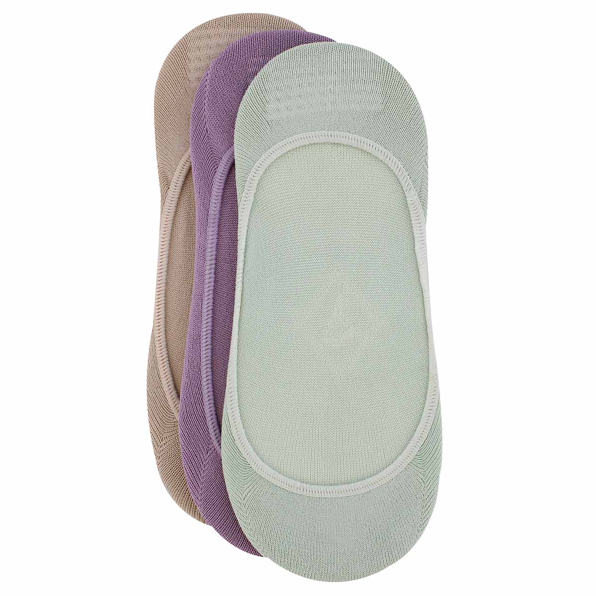 Socquettes SOLID MICRO LINER, femmes - 3 paires