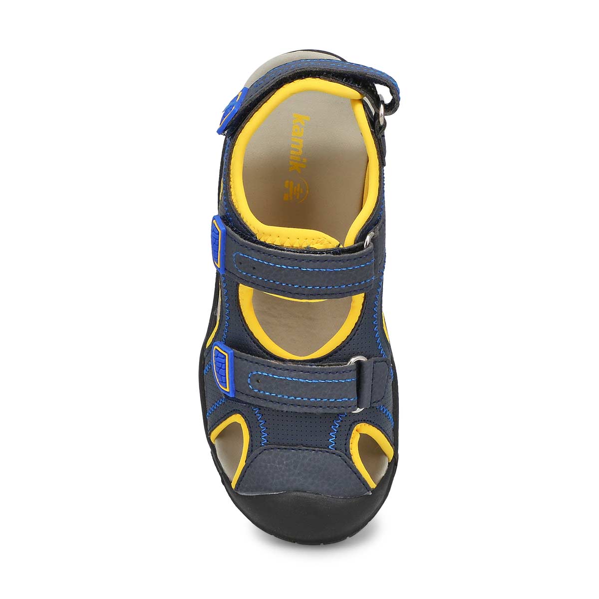 Kamik Boys SeaTurtle 2 Closed Toe Sandal SoftMoc