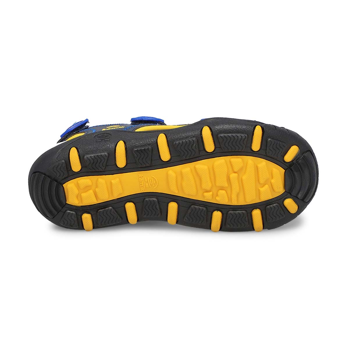 Boys' SeaTurtle 2 Closed Toe Sandal - Navy/Yellow