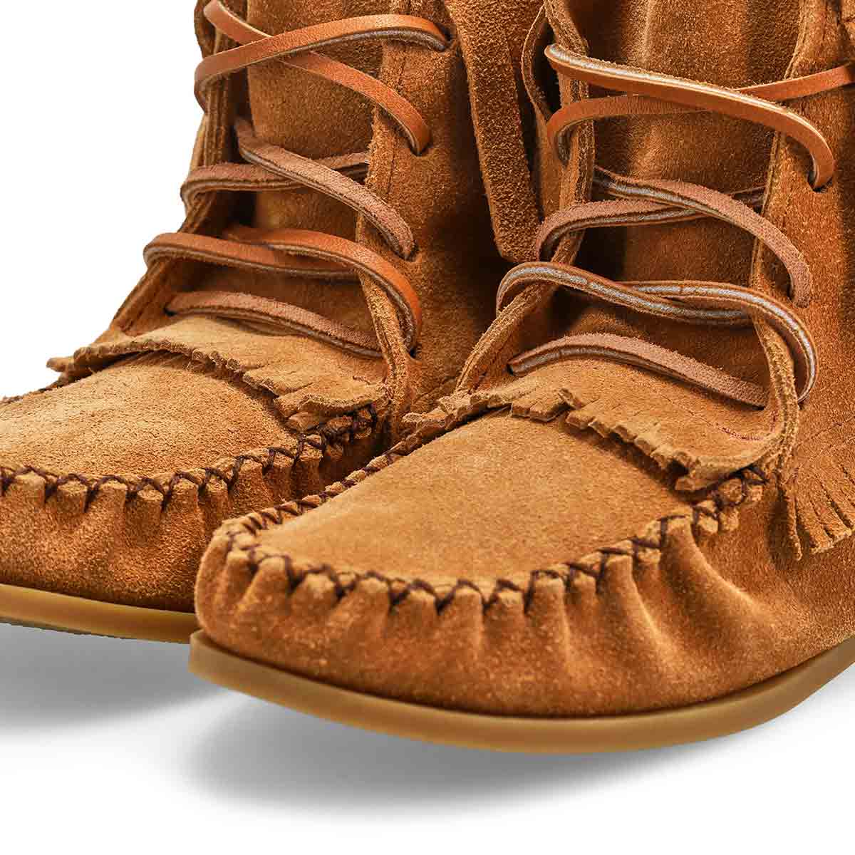 SoftMoc Women's SF137376 mocha moosehide | SoftMoc.com